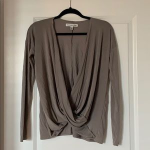 Cross Long-sleeve Top